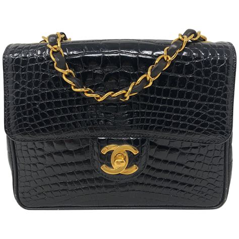 crocodile chanel handbags.